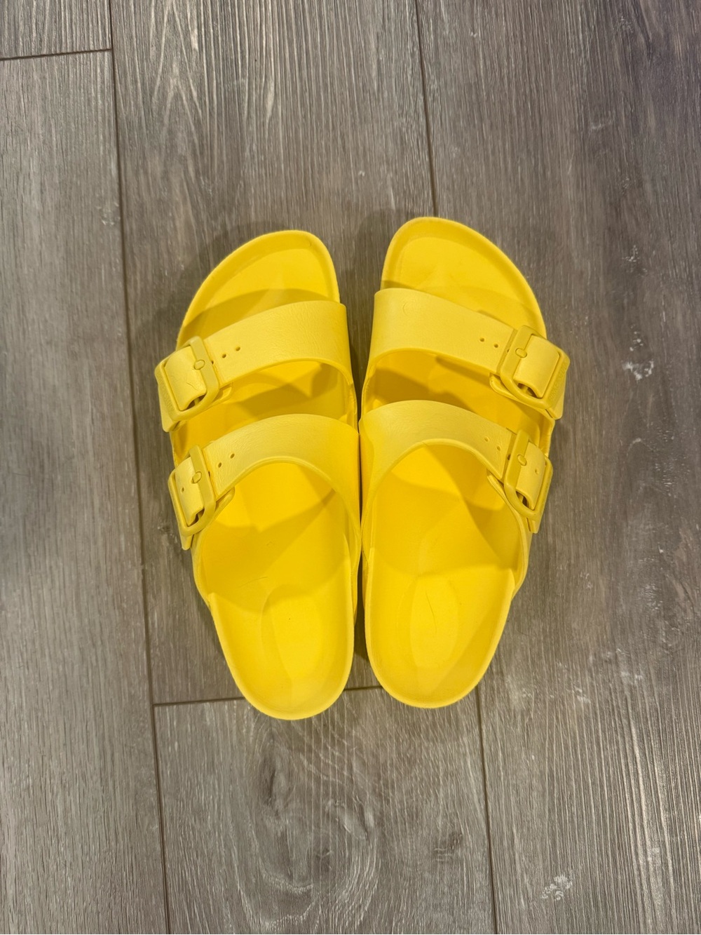 Birkenstock Arizona EVA Yellow Sandals Women’s 7 Men’s 5 EU 38 Waterproof